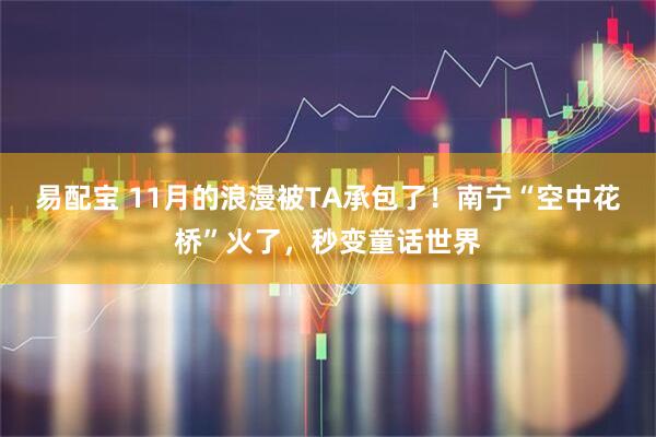 易配宝 11月的浪漫被TA承包了！南宁“空中花桥”火了，秒变童话世界